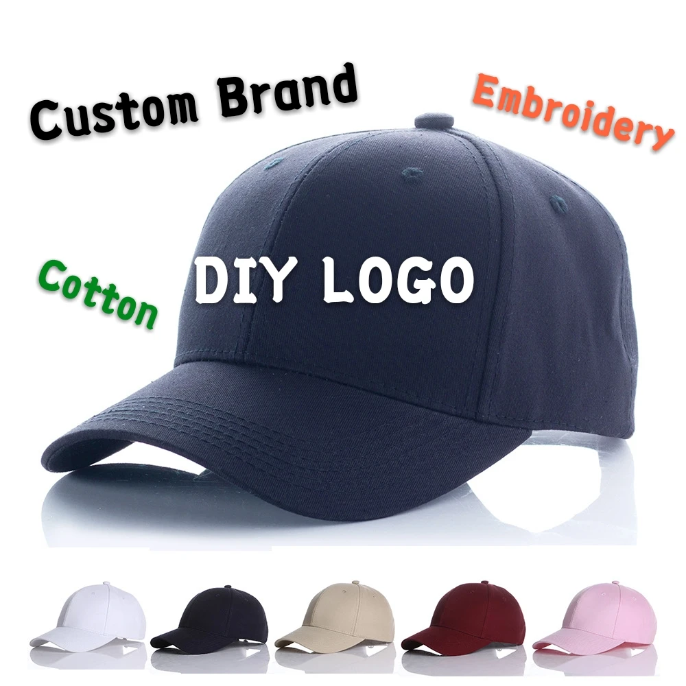 

Бейсболка с логотипом «сделай сам», хлопковая кепка с плоским верхом, изготовленная на заказ, брендовая спортивная бейсболка в стиле хип-хо...