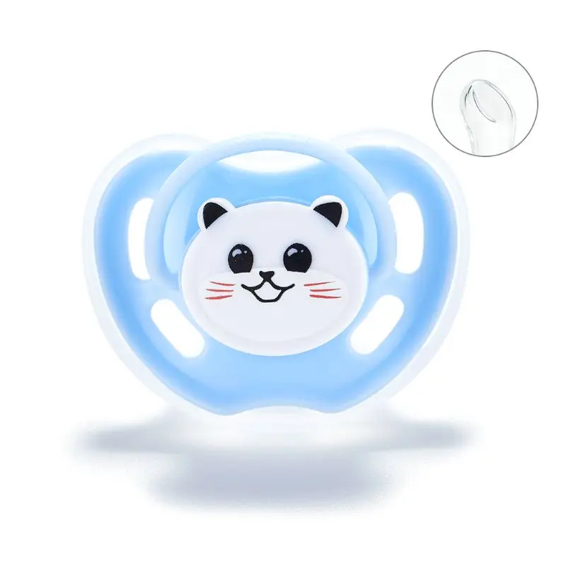 

Newborn Pacifier Cute Cartoon Panda Cat Styling Soother Baby Comfort Tool Supplies