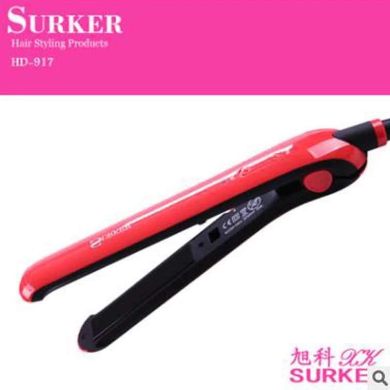Surker Электрический Выпрямитель для волос HD 917 Удобный переноски размер