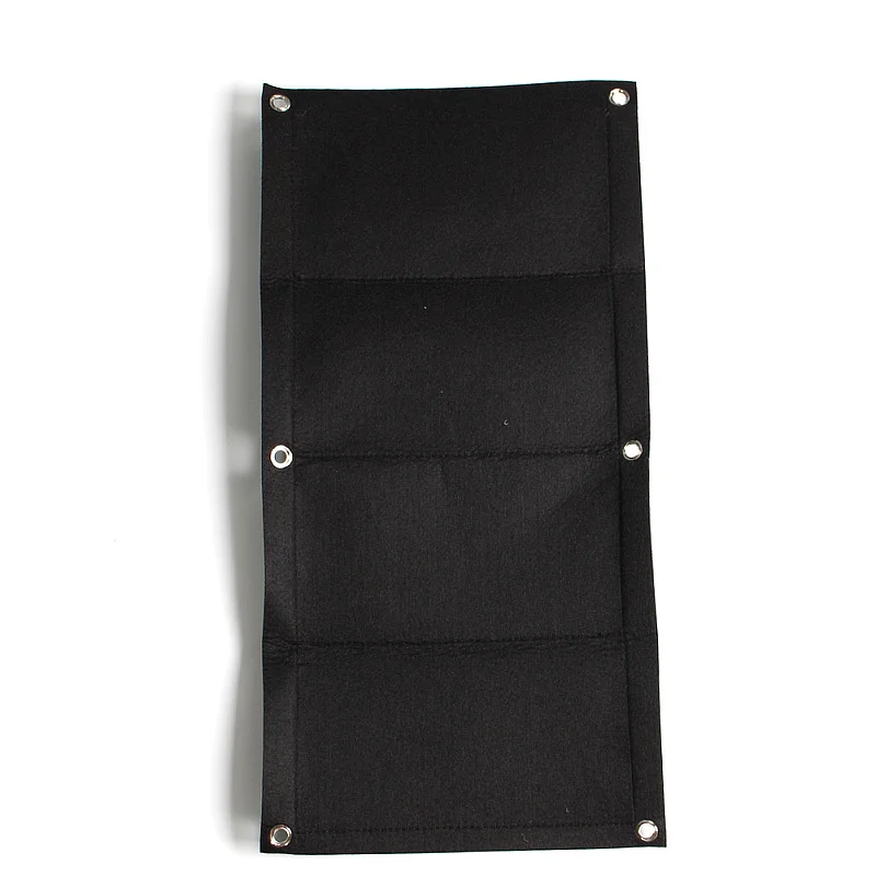 Вертикальный садовый подвесной мешок с 4 карманами для выращивания растений