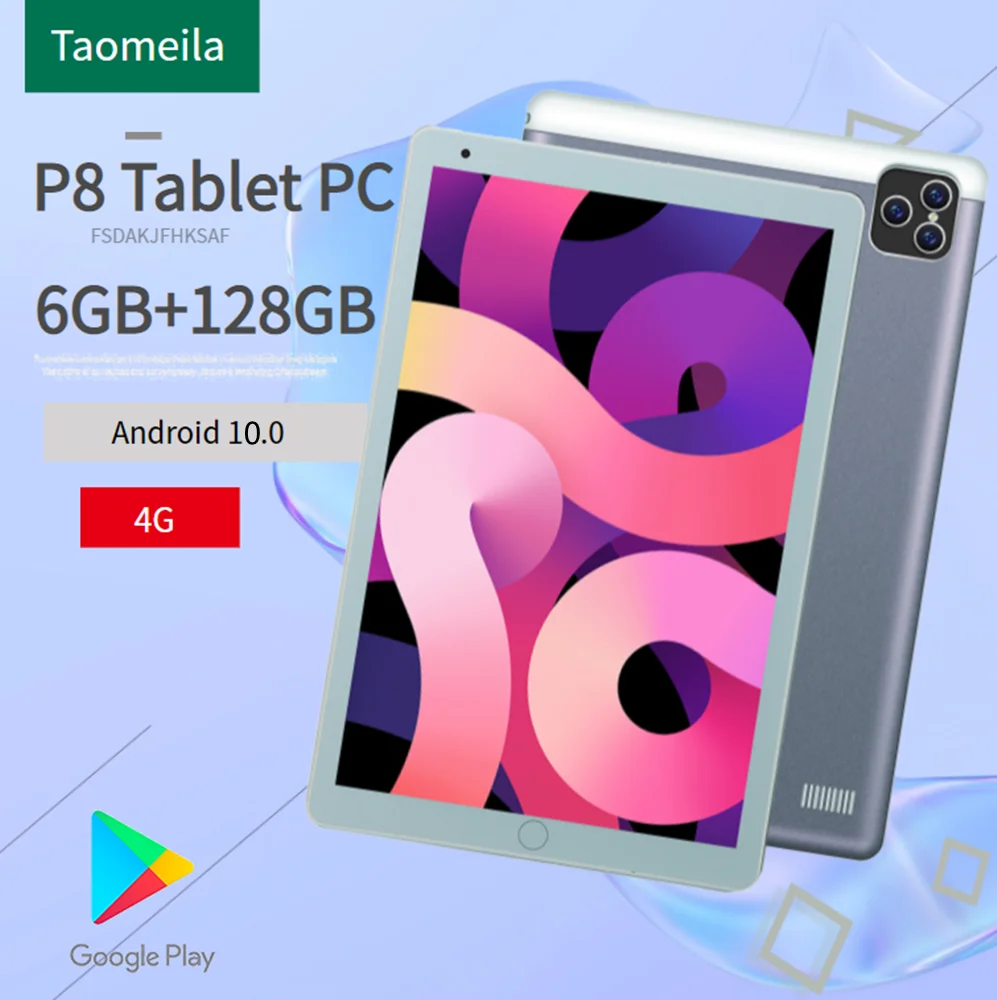 

8-дюймовый планшет osu MT6797 с 10-ядерным процессором, ОЗУ 6 ГБ, ПЗУ 128 ГБ, android 10,0, Wi-Fi, Type-C