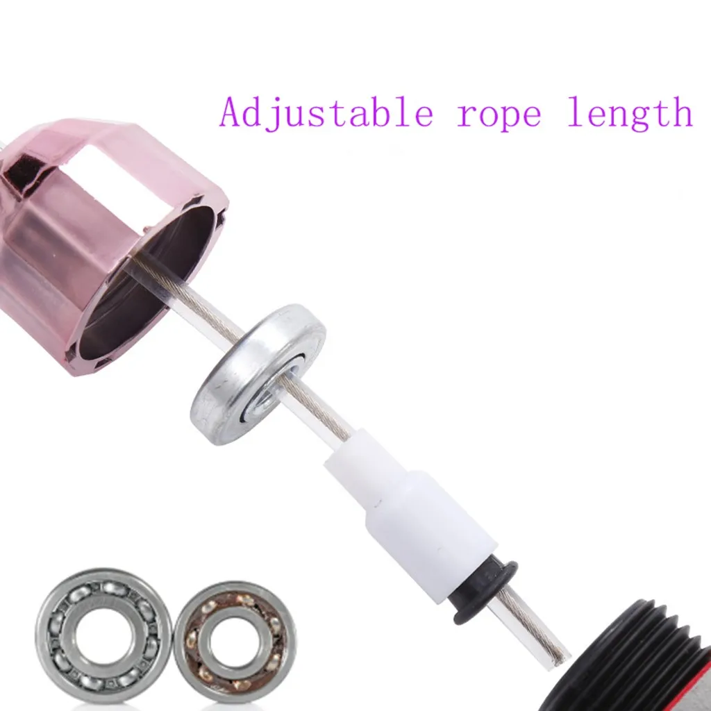 HIINST Скакалка для фитнеса портативная прочная и Легкая регулировка продвинутых