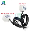 Переключатель уровня жидкости для воды, Бесконтактный датчик уровня внешнего уровня, NPN PNP Rs485, адаптер питания постоянного тока 5-12 В