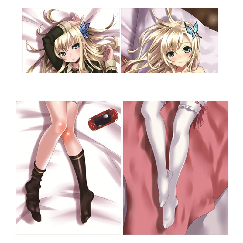 Наволочка MMF Haganai (Boku Wa Tomodachi Ga Sukunai) Kobato Hasegawa &amp кашивазаки Sena Mikazuki Yozora Dakimakura | Дом и