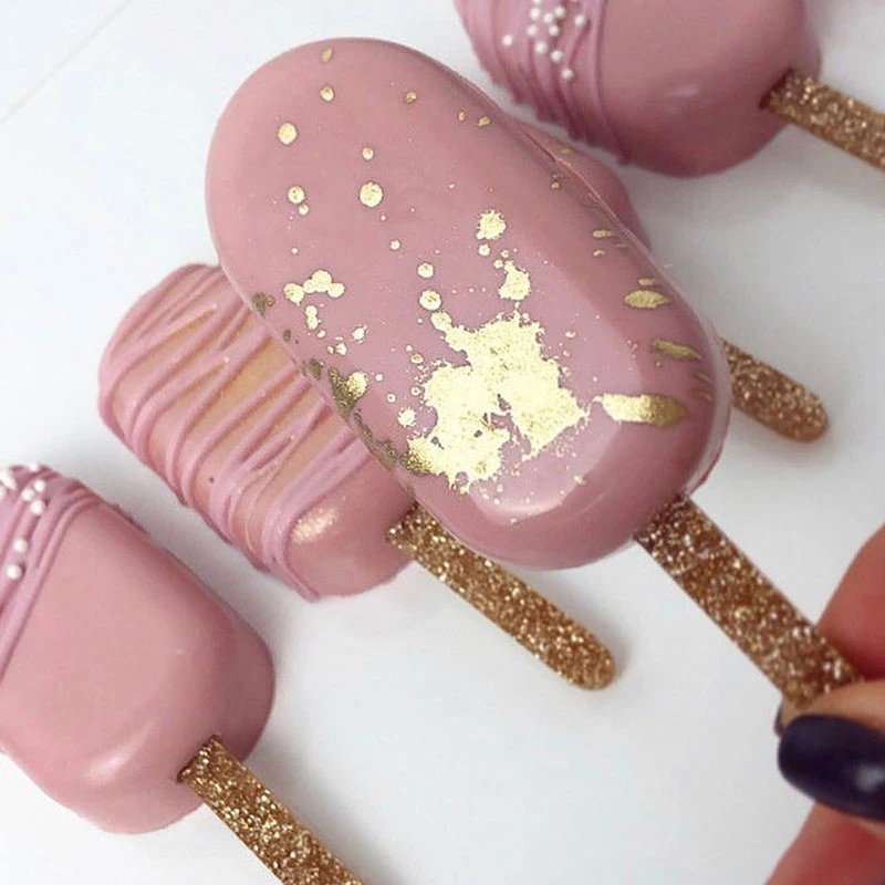 

1pcs Useful acrylic Ice Cream Sticks Popsicle Stick Kids Crafts DIY Handmade Making Crafts Baby Shower Kids Gift 11.3x1cm