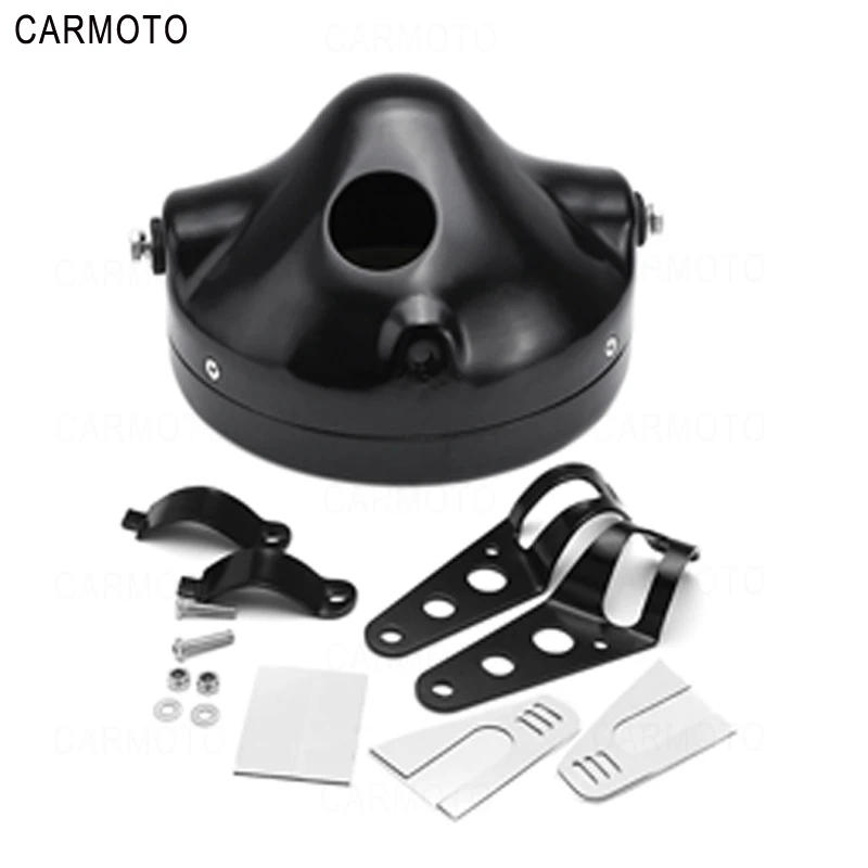 Фиолетовый 1pcs 7 Inch DOT SAE E9 Motorcycle Headlamp with angle eye Led Headlight 7inch housing bucket trim ring for Touring Electra Glide - Цвет: Фиолетовый