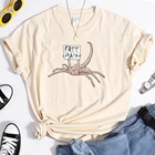 Женские футболки Alien Facehugger Horror, классическая женская одежда, летние футболки, базовая одежда в стиле аниме, женские футболки больших размеров