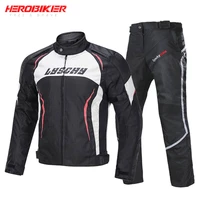 autumn winter motorcycle jacket pants suit waterproof moto jacket cold proof riding clothing ce protective gear armor