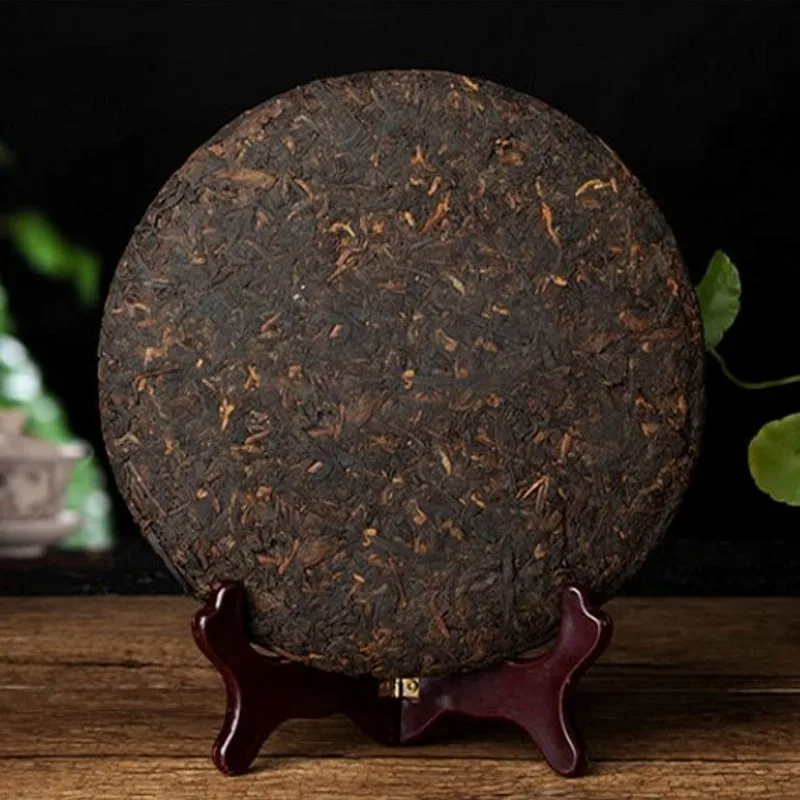 

More than 10 Years pu'er Tea China Yunnan Old Icelandic Tree Ripe pu'er 357g Health Care Pu'er Tea Brick For Weight Lose Healthy
