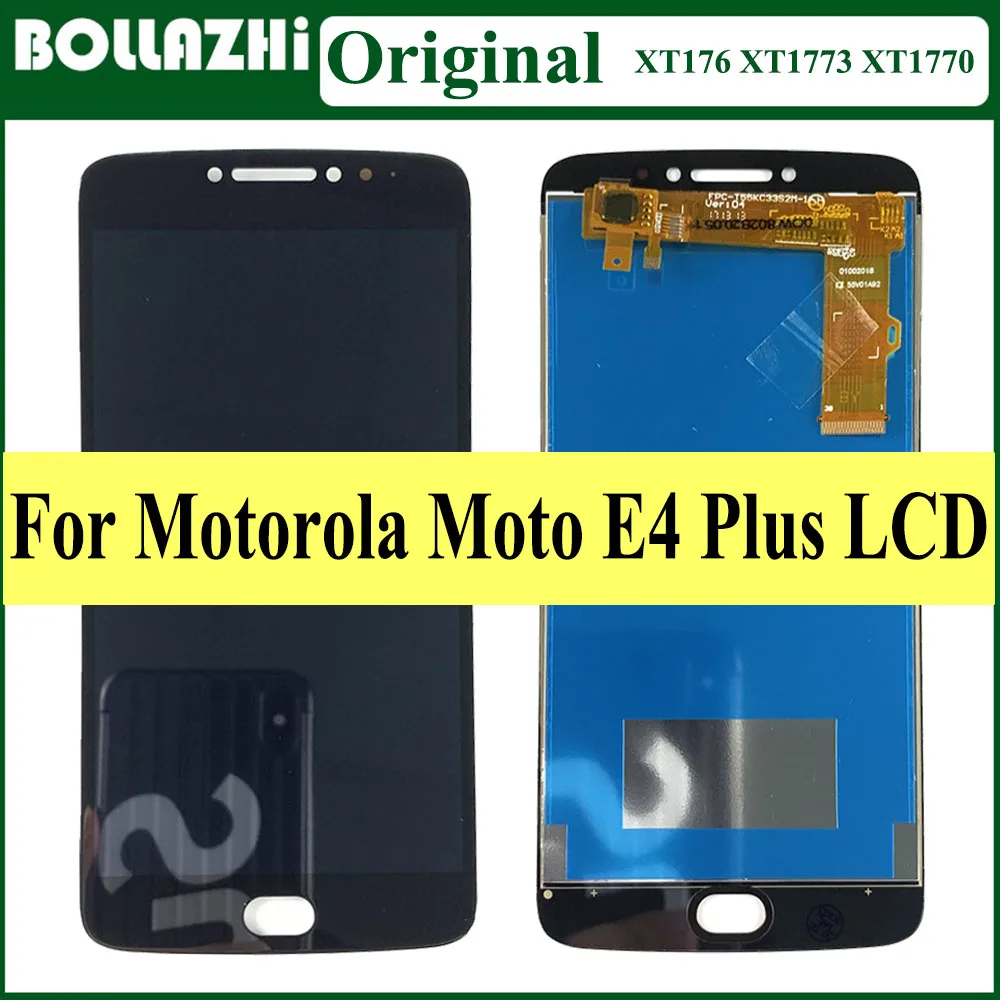 ЖК-дисплей 5 &quotдля Motorola Moto E4 Plus сенсорный экран без рамки дигитайзер XT1770 XT1773 XT1771