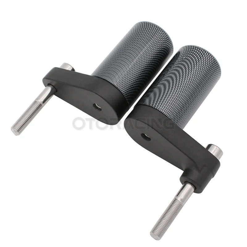 Мотоциклетные черные/карбоновые слайдеры с защитой от падения для Kawasaki Ninja ZX 10R