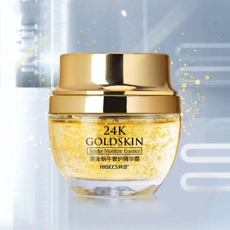 

24K Gold Snail Collagen Face Cream Anti-Aging Whitening Moisturizing Creams Brighten Skin Remove Acne Anti Wrinkle Skin Face