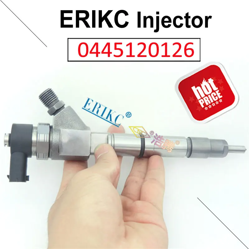 

ERIKC 0445120126 Original Fuel Pump Complete Injector 0 445 120 126 Diesel Engine Inyector 0445 120 126 for KOBELCO MITSUBISHI