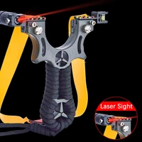 hunting slingshot resin laser fast compression free flat rubber band clip slingshot outdoor competitive catapult toy