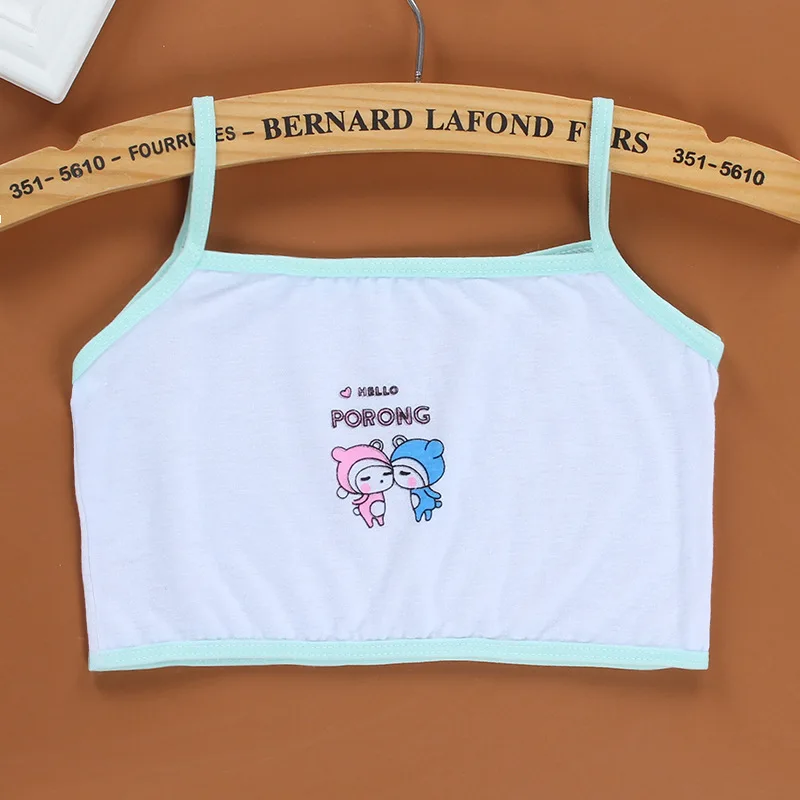 3 шт. детское нижнее белье жилет хлопковое с рисунком для девочек одежда