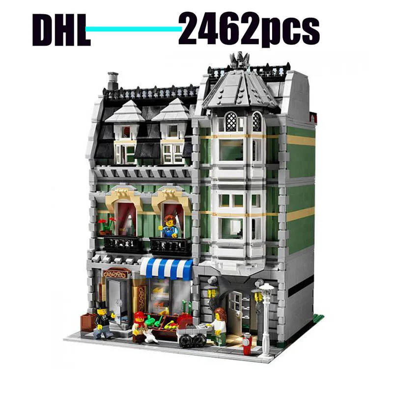 

Конструктор детский «Зеленая журавль», совместимый с городской улицей 15008