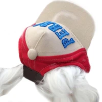 fashion pet cat dog hat casual pet baseball cap breathable pet hair accessories teddy short cat comfortable pet supplies