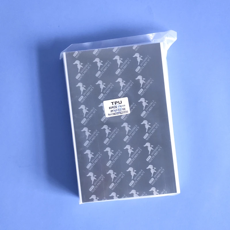 Pel&iacute;cula de hidrogel mate para privacidad, Protector de pantalla antirreflejos para todos los tel&eacute;fonos m&oacute;viles, Universal, TPU, a prueba de Peep-Proof, para m&aacute;quina de cuchillas, 10-50 Uds.-5