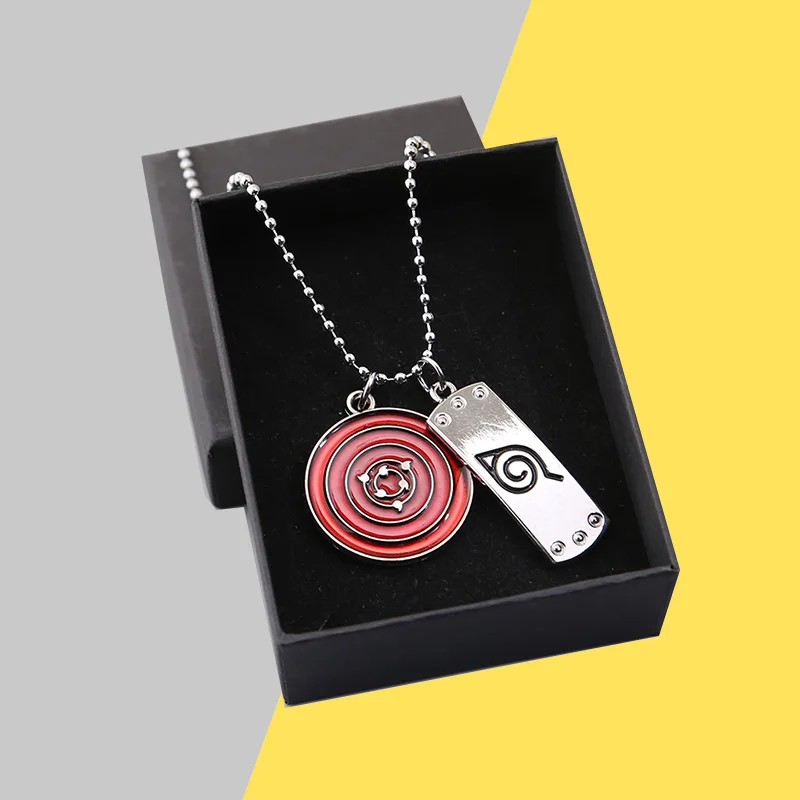 

New Necklace Red Round Metal Pendant Bead Leather Chain Necklace Choker Fashion For Men Women Toy Jewelry Gift Trinket