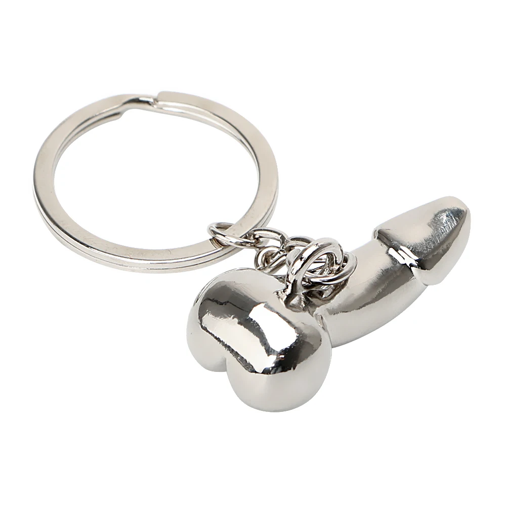 LEEPEE Dildo Key Rings Keychain Fashion Penis Shape Creative Gift Keyfob Auto Ring Car Chain |