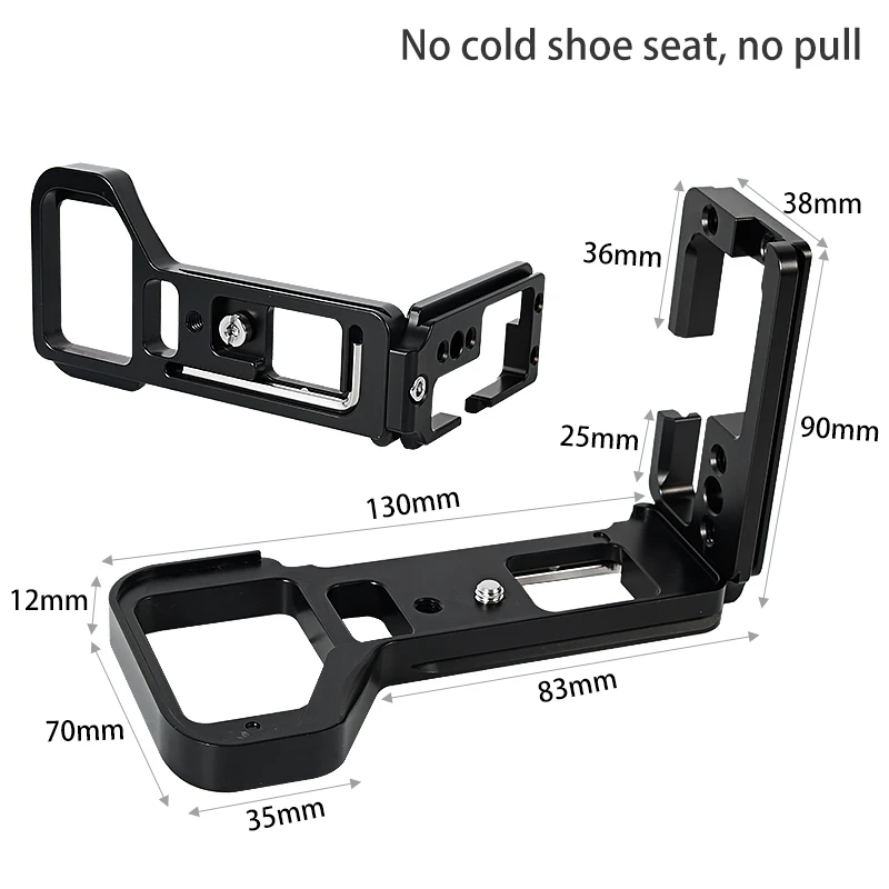 Подходит для Sony A7R4 вертикальный захлопыватель с одной ручкой однообъективной