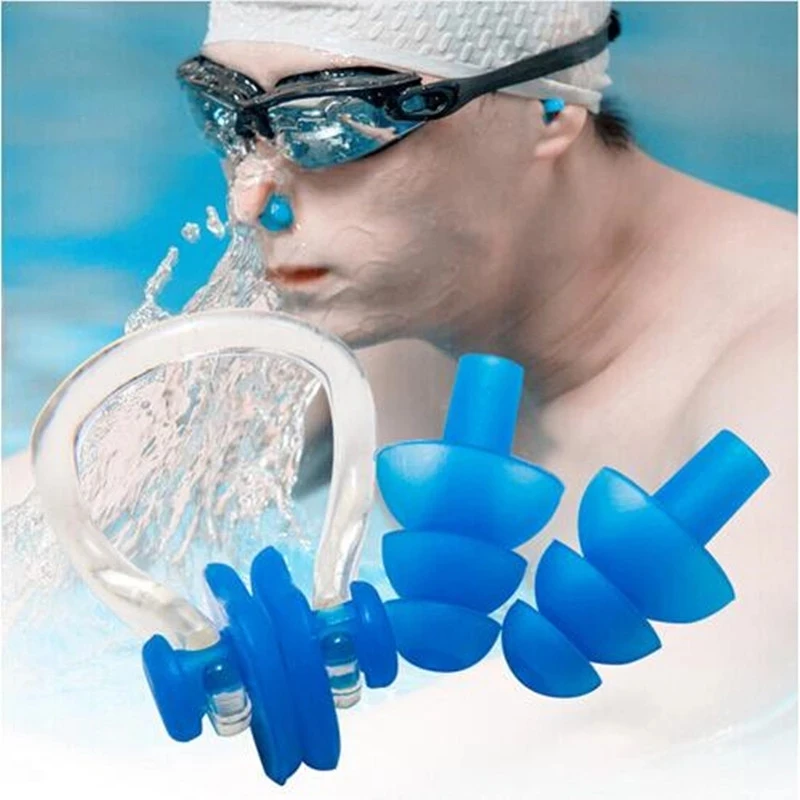 

Soft Earplugs Silicone Waterproof Earplug Dust-Proof Ear Environmental Sport Plugs Diving Water Sports Swimming Pool Accessories