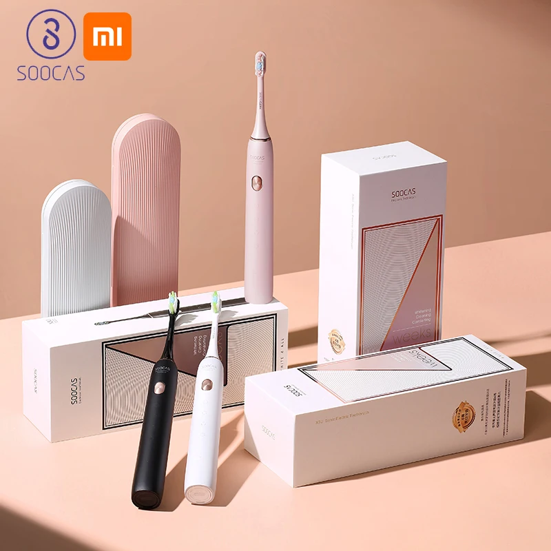 Зубная щетка Xiaomi SOOCAS X3U звуковая электрическая USB быстрая зарядка