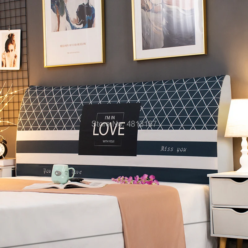 Растягивающийся чехол для изголовья кровати защитный Пылезащитный Чехол