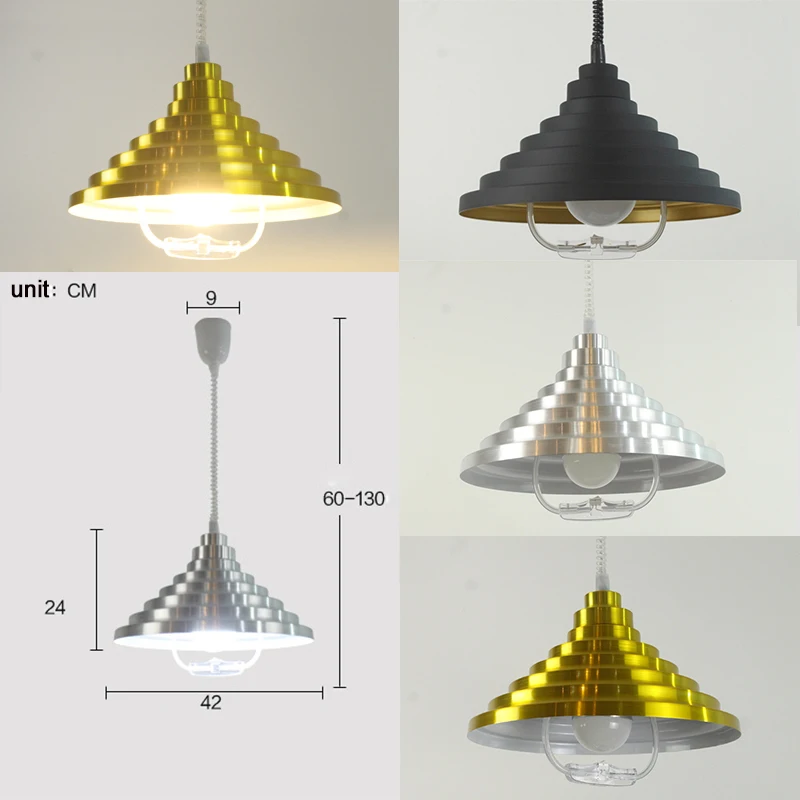 

Hot Vintage Loft Pendant Lights Retro Edison Hanging Lamp Industrial Bar Living Room Chrome Pendant Lamps ZDD0006 Wrought Iron