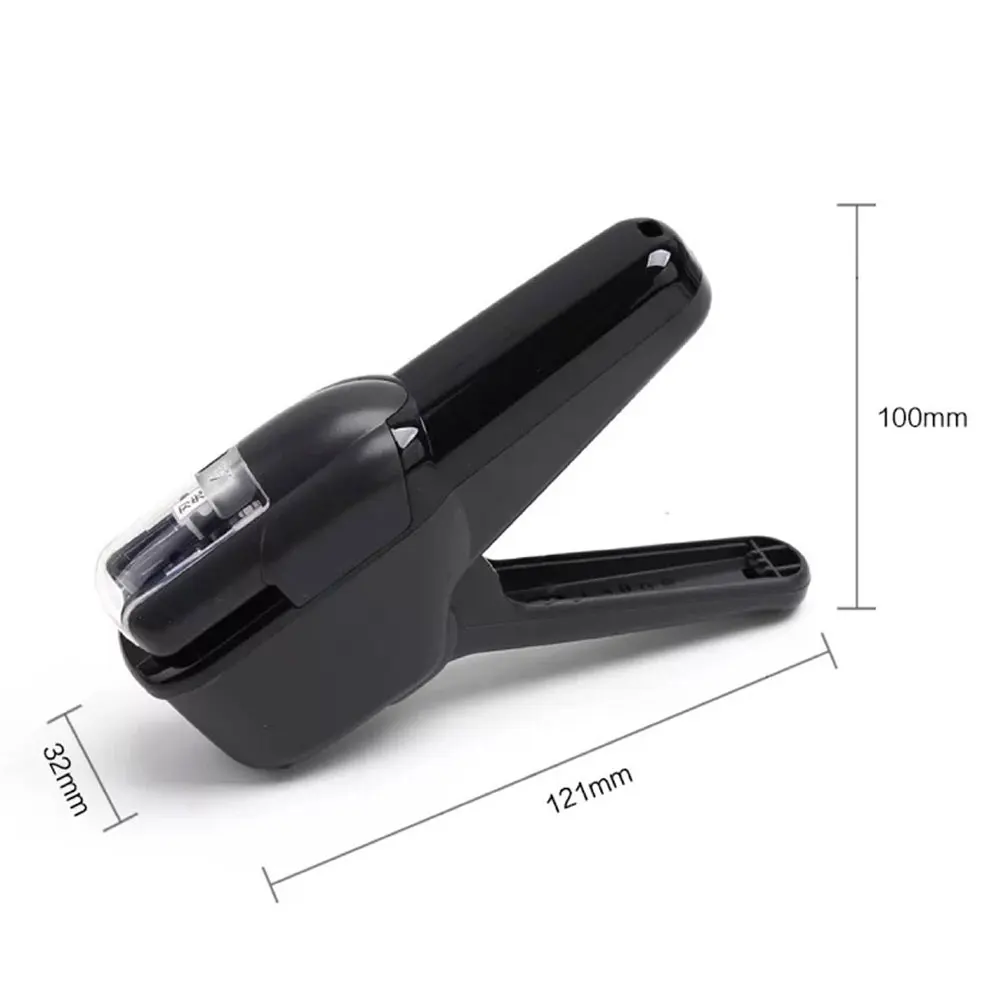 Creative Hot Mini Stapler Safe Staple Free Stapler Office Paper binding Stapleless Stapler Without Staple Office Student