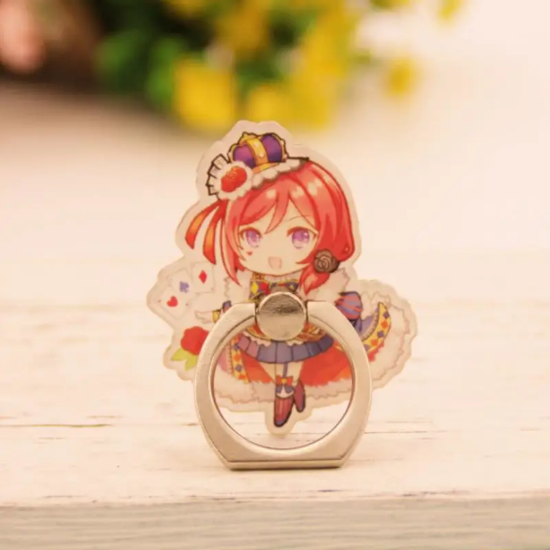 1 шт. милое кольцо на палец в стиле аниме Love Live 360 градусов универсальный акриловый