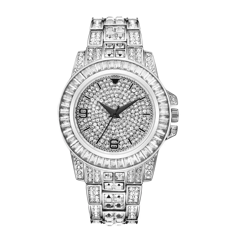 

luxury women watches full crystals ququartz movement stones dial face bling bling wristwatch