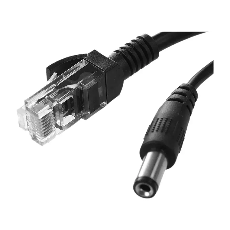 

2 x PoE power through Ethernet cable Passive PoE Injector Splitter Adapter 10 / 100Mbps