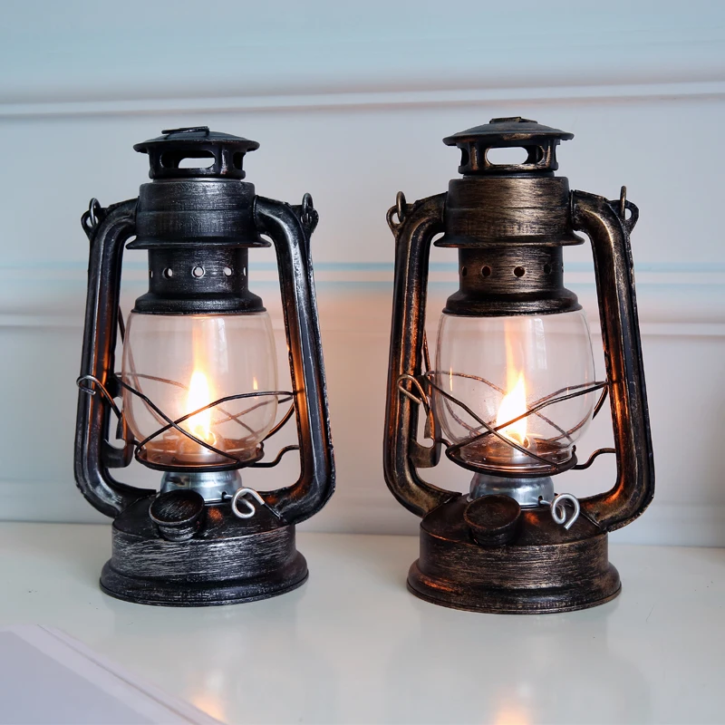 Керосиновые фонари в стиле ретро винтажная керосиновая лампа герметичное