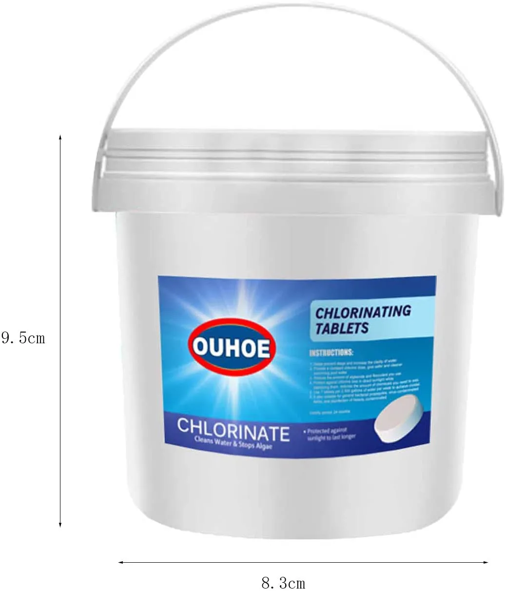 

Swimming Pool Cleaning Effervescent Chlorine Tablets Dispencer Crystal Clear Cage Disinfect Swimming Pool Foaming Clarifier