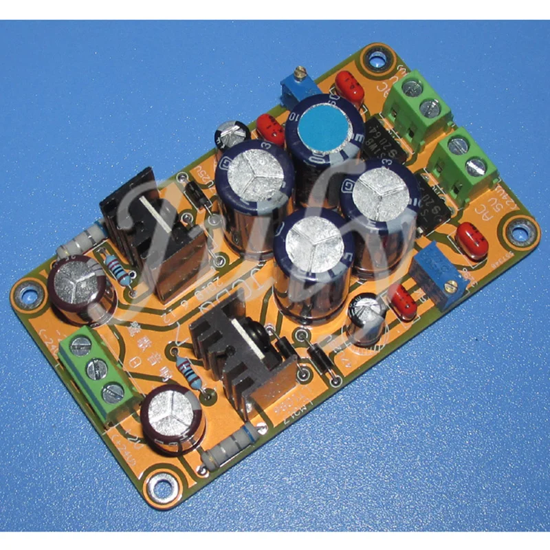 Прецизионная двухканальная регулируемая плата питания LM317/LT1086 регулируемое