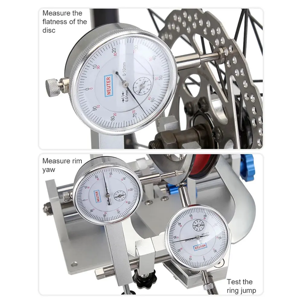 Новинка 2022 профессиональная подставка для колес велосипеда с циферблатным