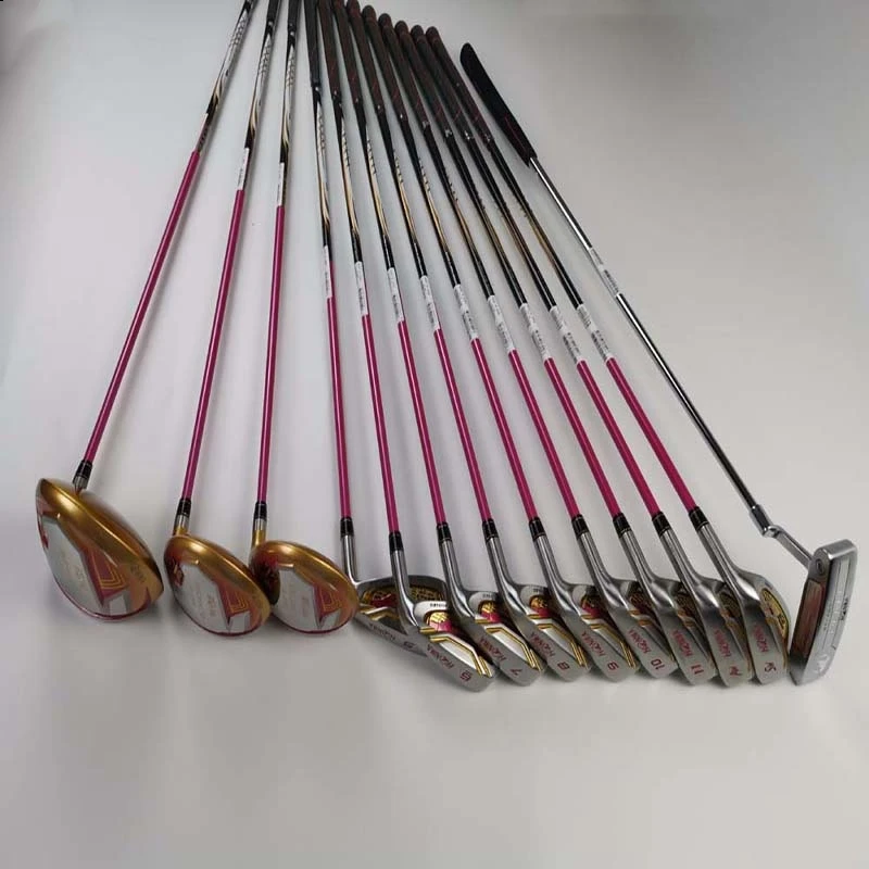 

golf club 4 star honma s-06 women compiete sets irons putter drivers fairway 13 pieces graphite dedicate shaft no ball bag