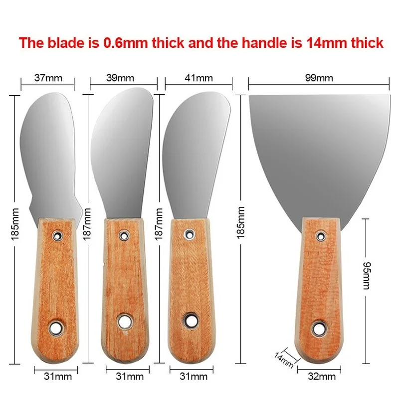 Набор инструментов для удаления герметика из нержавеющей стали скребок клея