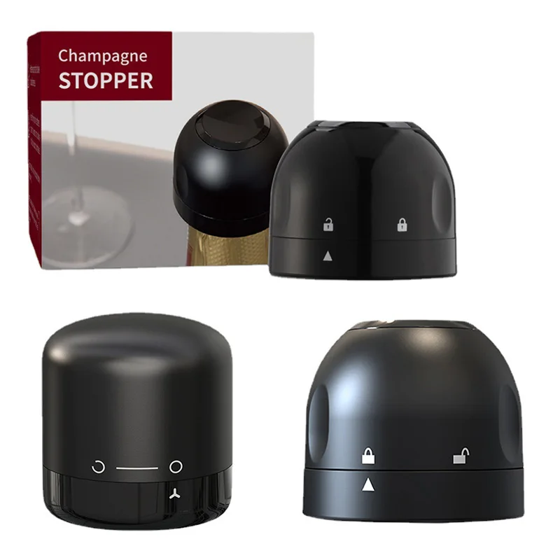 

Leak-proof Vacuum Red Wine Bottle Cap Stop Silicone Sealed Champagne Bottle Stopper Vacuum Retain Freshness Wine Plug Bar Tools