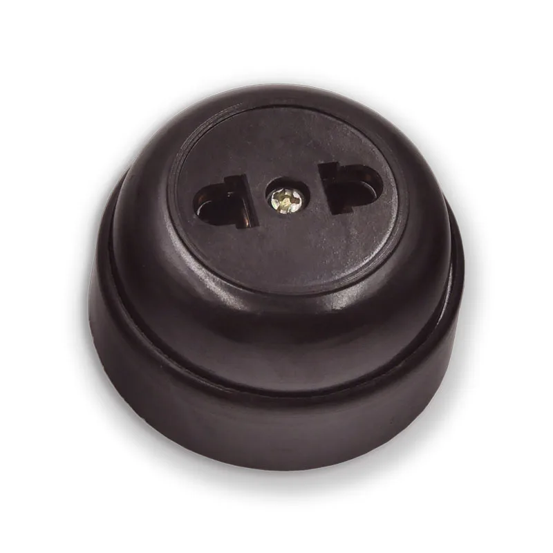 20 шт. электрические розетки с двумя отверстиями 10 А 250 В|bakelite|bakelite socket |