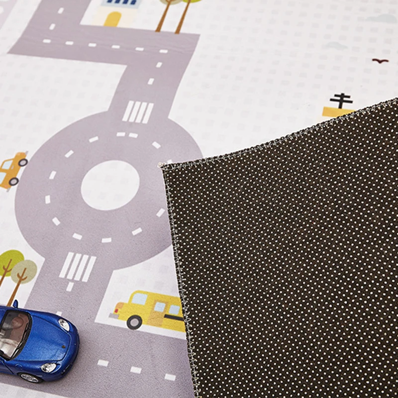 Для гостиной/спальни/учебы детский цифровой дорожный ковер нескользящий мягкий