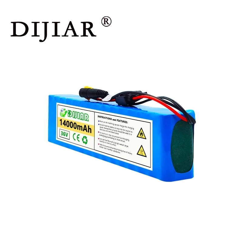 Аккумуляторная батарея для электромобиля DiJiar 36VXT60 14ah 10S3P 18650 500 Вт мощный мотоцикл