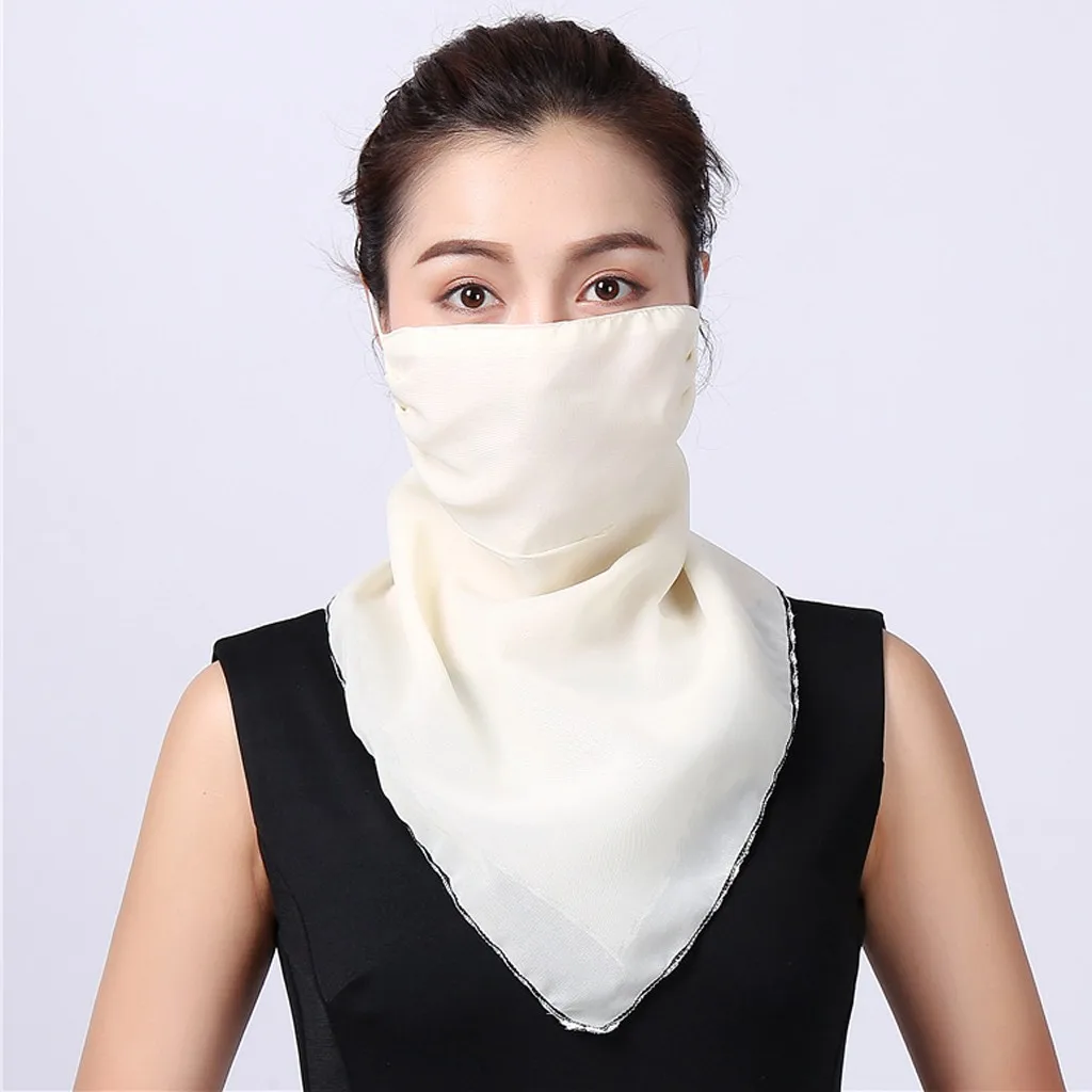 30 # шифоновый шарф для модных женщин солнцезащитный защитный пылезащитный шейный