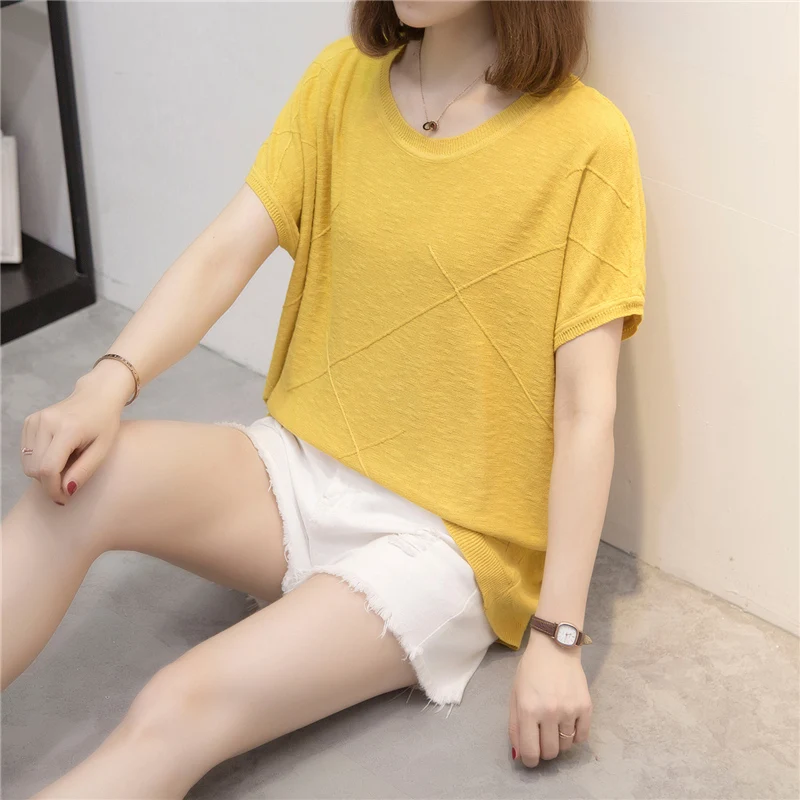 

Номер 199902 на 2 ряда 6 】 сделать однотонная одежда в полоску 30 Футболка с круглым воротом и короткими рукавами