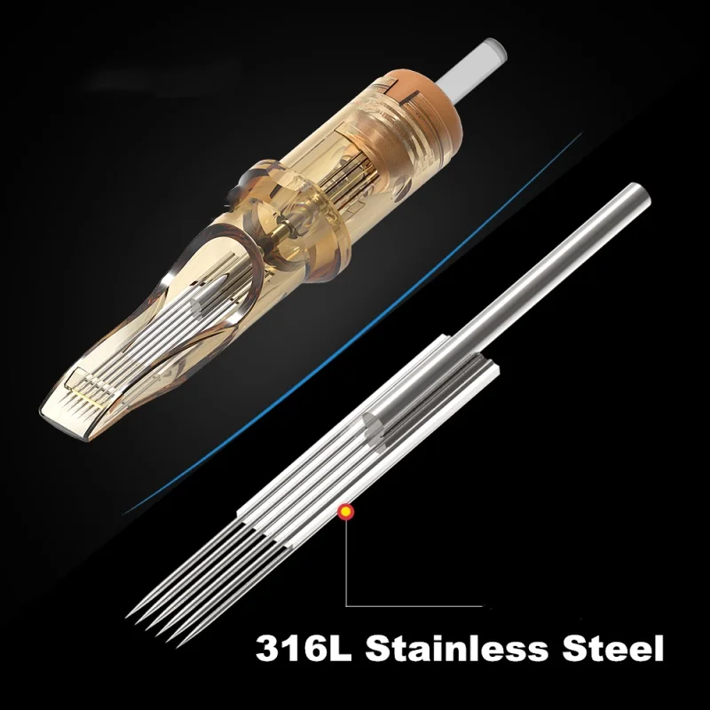 Новинка иглы для тату-картриджей #12-0 35 мм круглая подкладка и игла Magnum 3/5/7/9/11/13/15