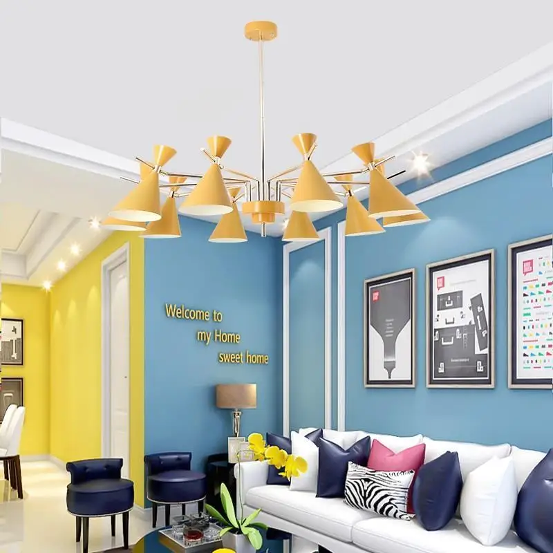 

Dining Room Lampara De Techo Colgante Moderna Hanglampen Suspension Luminaria Luminaire Suspendu Deco Maison Pendant Light