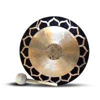 arborea gong percussion musical instrument lotus gong 50cm 100handmade gong special products for sound healing without stand