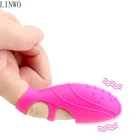 Стимулятор клитора LINWO для стимуляции точки G, эротические игрушки, товары для взрослых, женский секс-шоп, вибратор на палец