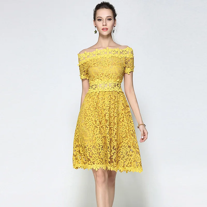 Женское платье Новинка Летнее шелковое с вырезами Модные Вечерние